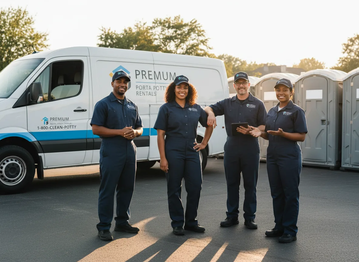 VIP Portable Toilets company in Arlington, OH